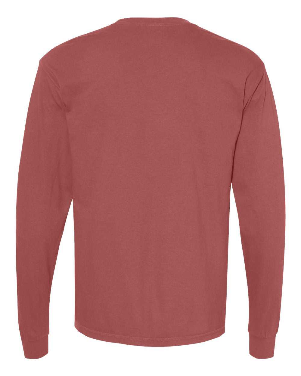 Dyed Heavyweight Long Sleeve T-Shirt - 6014
