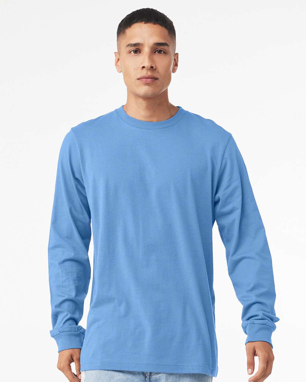 Heather Long Sleeve Tee - 3501CVC