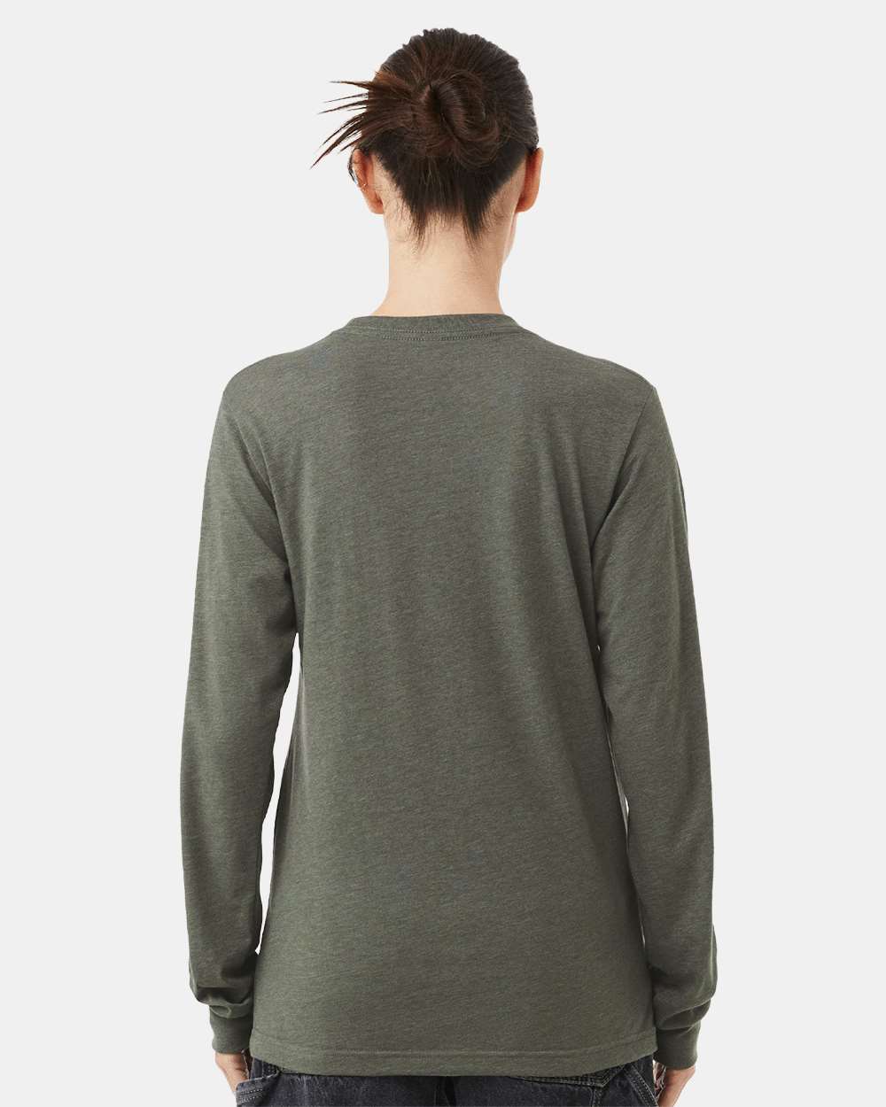 Heather Long Sleeve Tee - 3501CVC