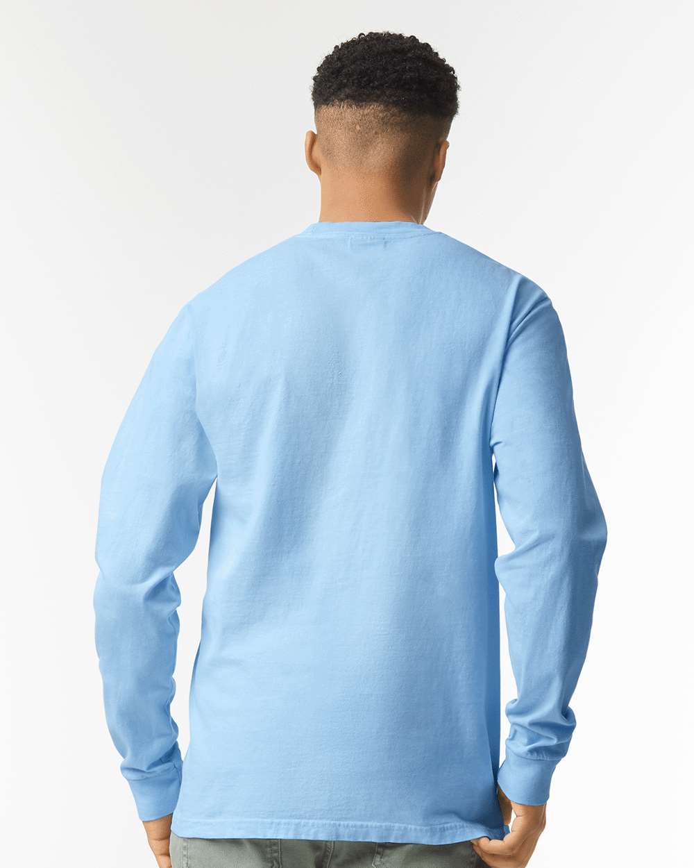 Dyed Heavyweight Long Sleeve T-Shirt - 6014