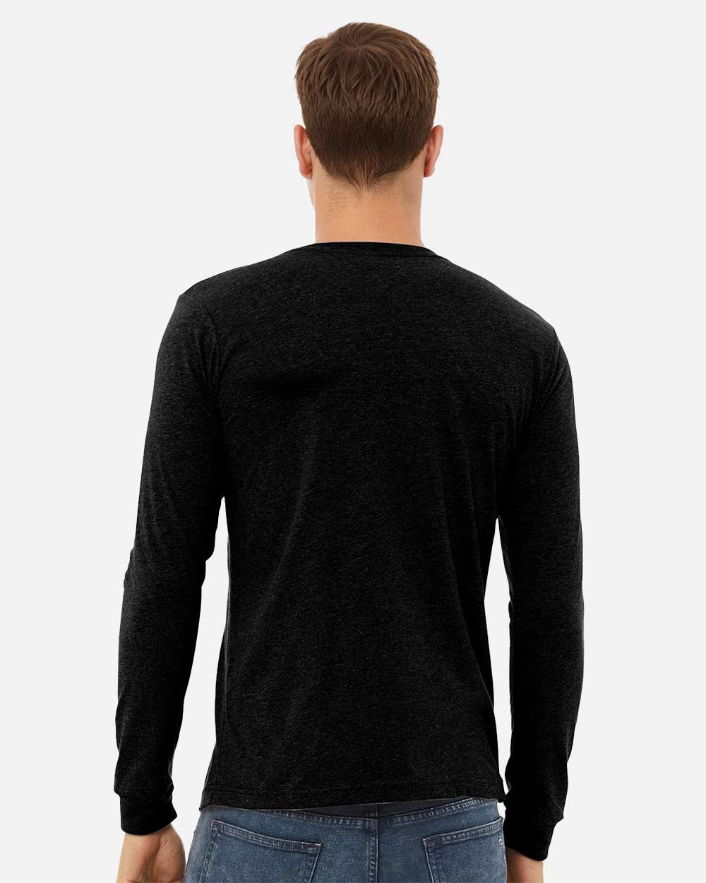 Heather Long Sleeve Tee - 3501CVC